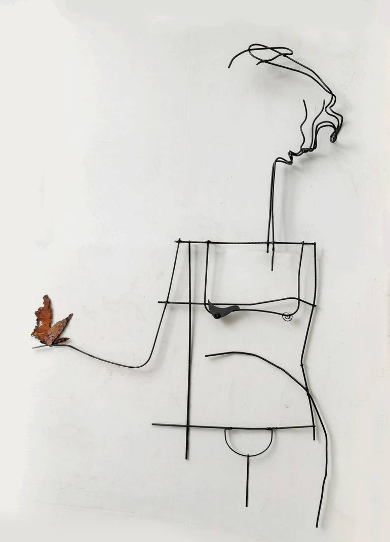 Original Figurative Body Sculpture by Lena Tsirulnik