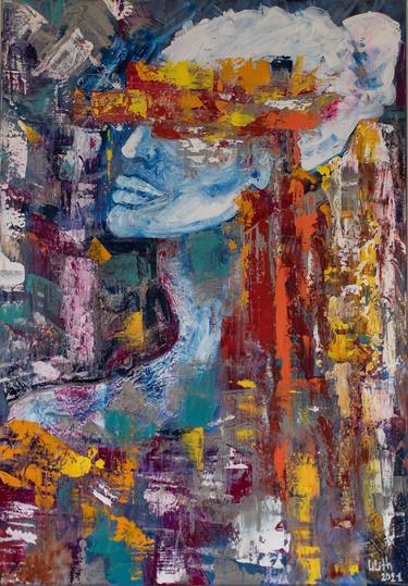 Original Abstract Painting by Lilit Wecker