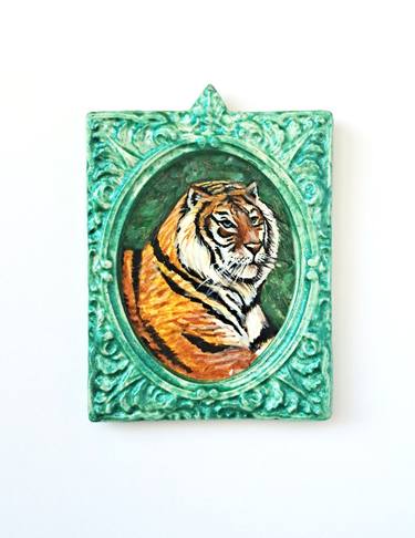 Original Illustration Animal Painting by Andromachi Giannopoulou