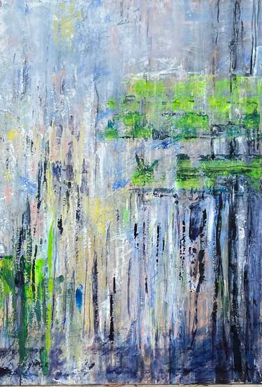 Original Abstract Expressionism Tree Paintings by Nathalie Grange