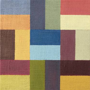 Original Geometric Abstract Painting by Dana Church