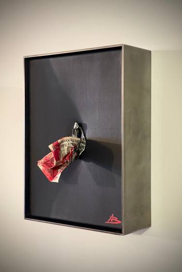 Original Abstract Expressionism Erotic Sculpture by Andrea Borga