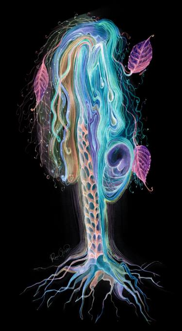 Original Abstract Women Digital by Rina Garon