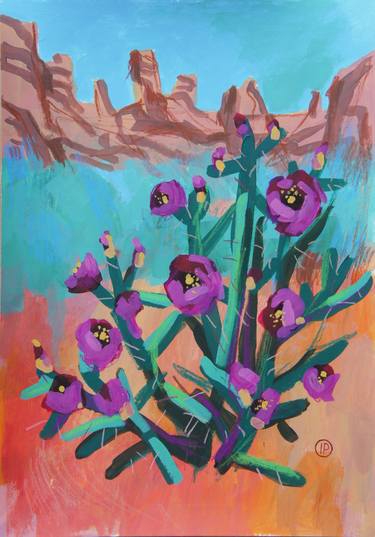 Original Fine Art Landscape Mixed Media by Irina Plaksina