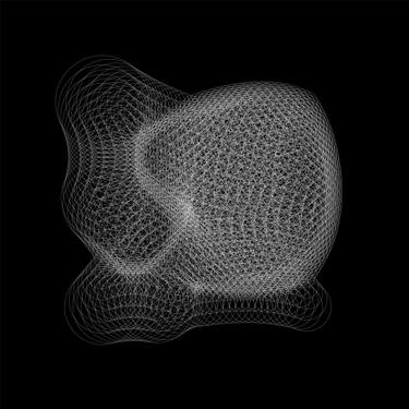 Original Abstract Geometric Digital by Harry Musson