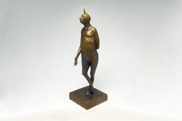 Original Abstract Humor Sculpture by Art Dom