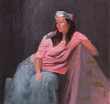 Original Contemporary Women Painting by Irena Jablonski