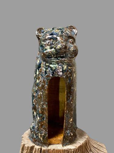 Original Art Deco Animal Sculpture by Thuy Nguyen