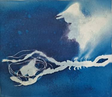 Original Figurative Animal Printmaking by Johanna Aenderl