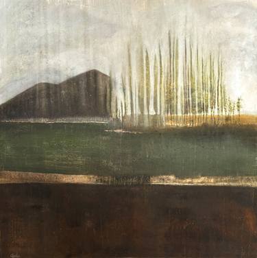Original Abstract Landscape Paintings by Cornelia Hauch