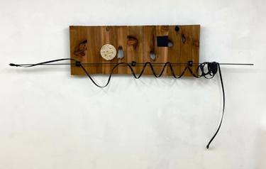 Original Abstract Expressionism Abstract Sculpture by Chris Mclinden