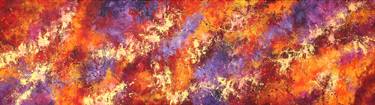 Original Abstract Expressionism Abstract Painting by Bernd Luz