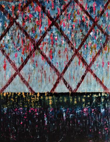 Original Abstract Expressionism Abstract Paintings by Nalan Laluk Mccandless