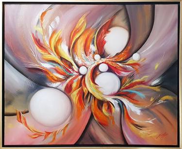 Original Contemporary Abstract Painting by Evmeniya Stankova