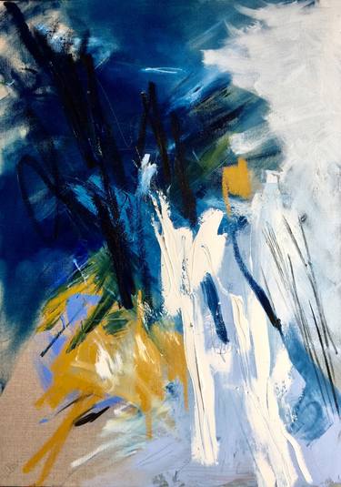 Original Abstract Expressionism Abstract Painting by Lisa O'Brien