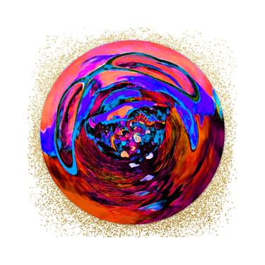 Original Abstract Expressionism Abstract Mixed Media by Tanya Efe