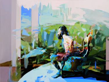 Print of Conceptual People Paintings by Melinda Matyas