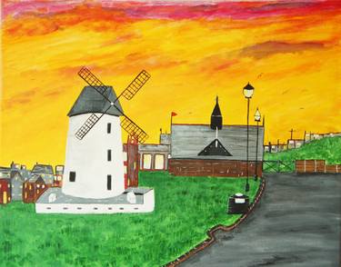 Original Modernism Landscape Paintings by Kenneth Marsden