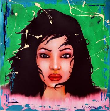 Original Conceptual Women Mixed Media by Ivano  Di Mattia