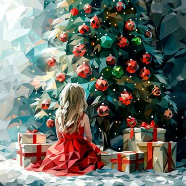 Original Contemporary Children Digital by Maria Tuzhilkina