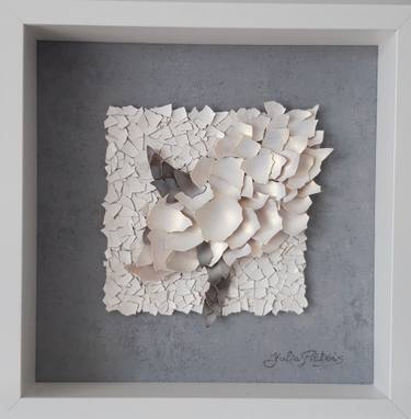 Original Art Deco Abstract Collage by Yuliya Pitois