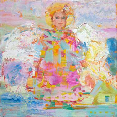 Original Contemporary Classical Mythology Painting by Izabella Chulkova