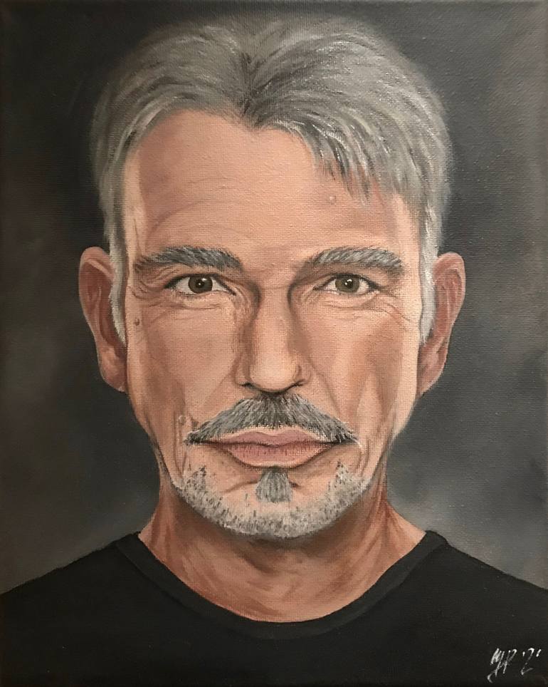 Print of Portraiture Pop Culture/Celebrity Paintings by Mandy Pritty