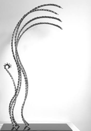 Original Abstract Nature Sculpture by Albert Dura