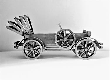 Original Figurative Car Sculpture by Albert Dura