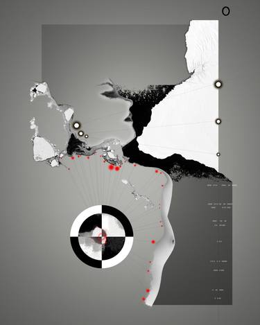 Original Conceptual Interiors Mixed Media by Alessandro Lonati