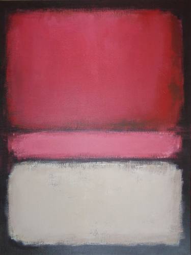 Original Abstract Expressionism Abstract Painting by Elena Popa