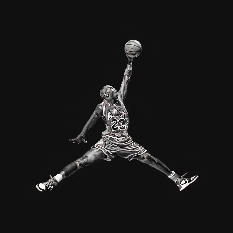 Michael Jordan Original Jumpman Photo Michael Jordan: Jumpman