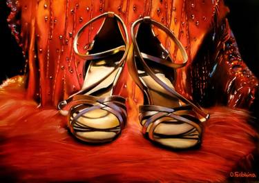 Original Photorealism Still Life Painting by Oxana Babkina