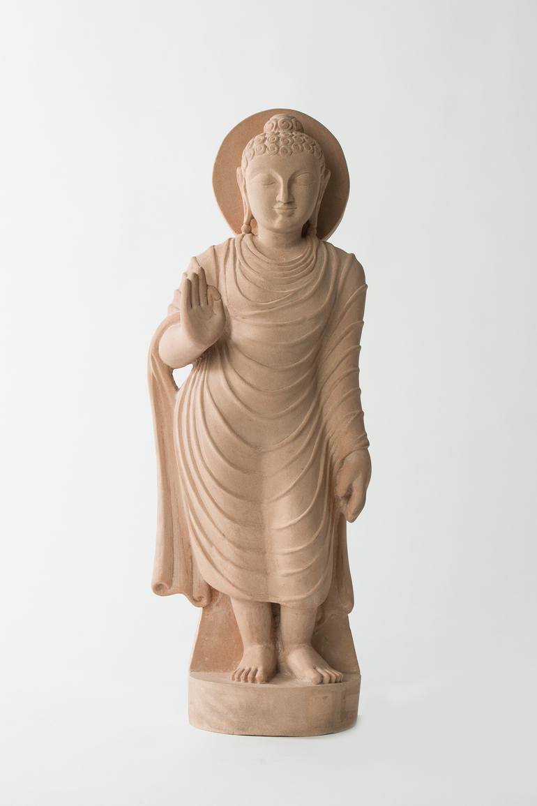 Original Modern Religion Sculpture by Mystik  River