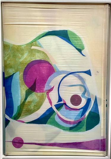 Original Abstract Landscape Printmaking by Janine Saul