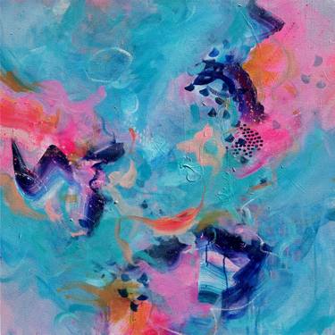 Original Abstract Expressionism Abstract Painting by Jessica Slack