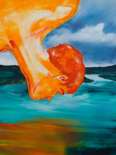 Original Contemporary Men Painting by Malte Hein