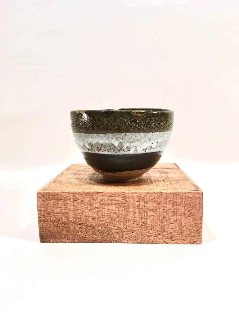 Original Ceramics Abstract Sculpture by Helen Kunzman
