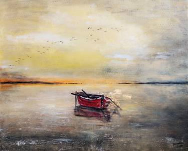 Original Art Deco Nature Paintings by Daciana Androne