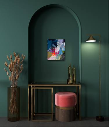 Original Abstract Expressionism Abstract Painting by Tanya Lytko