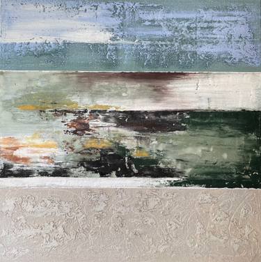 Original Abstract Expressionism Abstract Mixed Media by Irina Ges