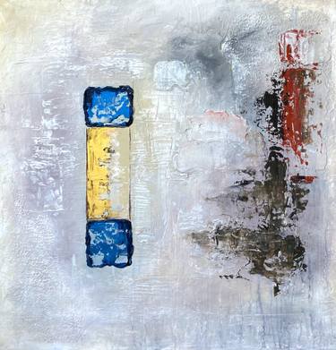 Original Abstract Expressionism Abstract Mixed Media by Irina Ges