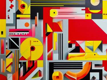 Original Artificial Intelligence Abstract Digital by Giorgio Gerardi
