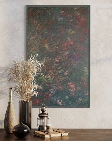 Original Conceptual Abstract Mixed Media by Snezhana Denis