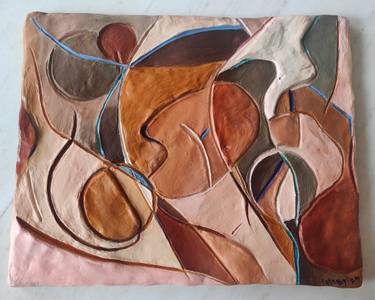 Original Contemporary Abstract Mixed Media by Michela Vicentini
