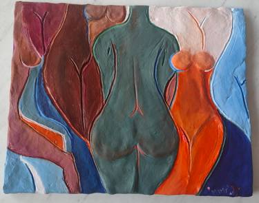 Original Abstract Painting by Michela Vicentini