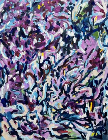 Original Impressionism Abstract Painting by Soledad Bence