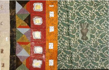 Original Contemporary Abstract Mixed Media by Rosario Sanchez