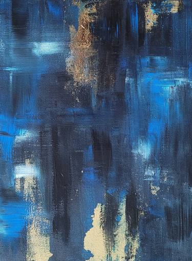Original Abstract Expressionism Abstract Painting by Maria Di Gaetano