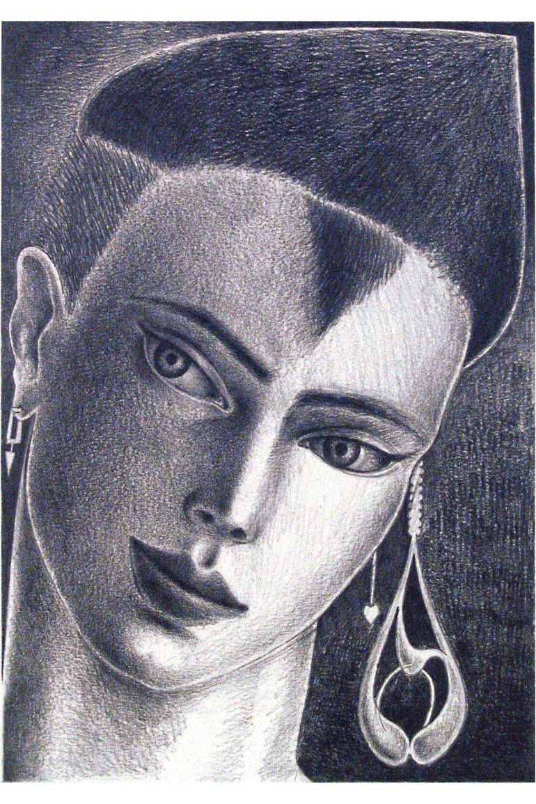 Print of Realism Women Drawings by Michelangelo Janigro